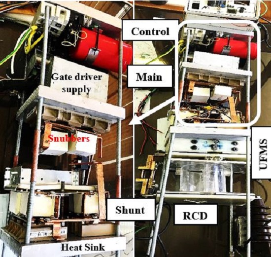 Hybrid medium voltage DC circuit breaker