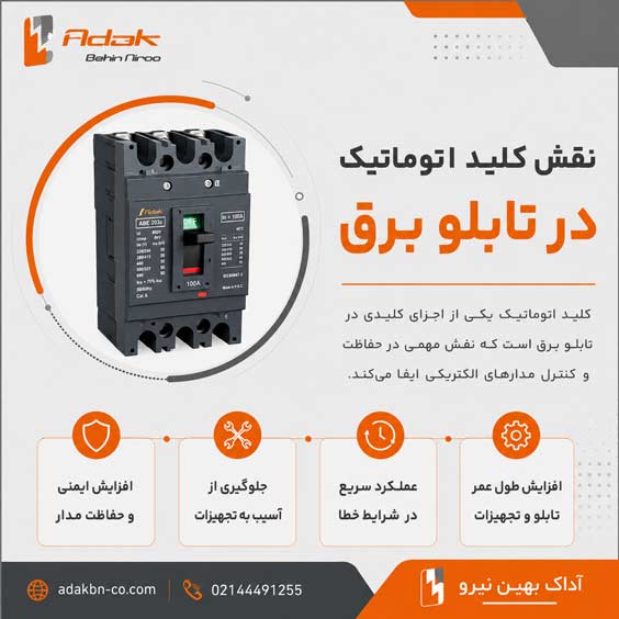 کلید اتوماتیک در تابلو برق