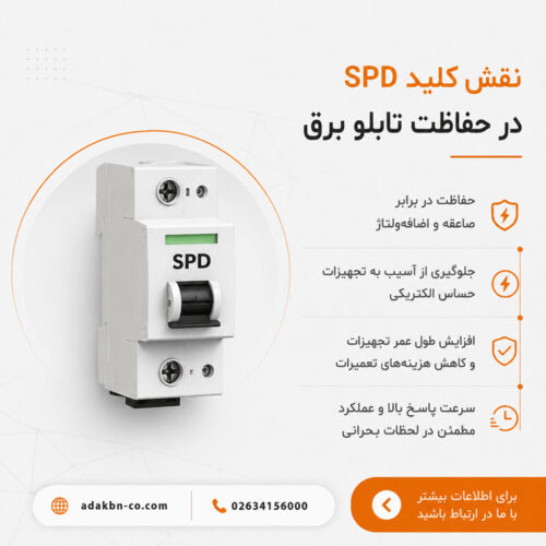 کلید SPD در تابلو برق، انواع و کاربردها